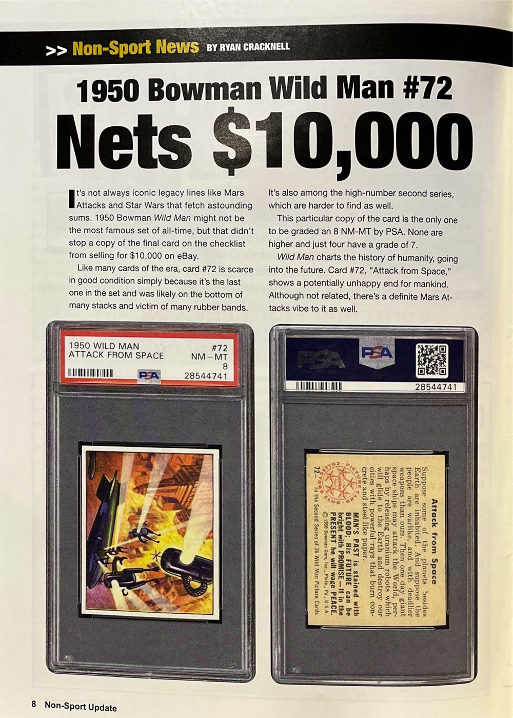 Non-Sport Update Vol. 29 Nr. 2  magazine collectible - Main Image 2