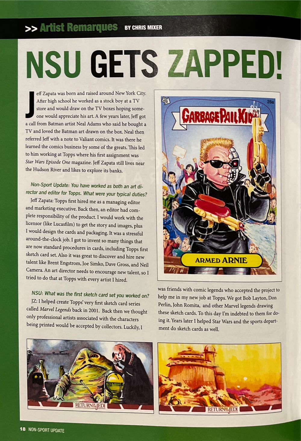 Non-Sport Update Vol. 31 Nr. 3  magazine collectible - Main Image 3