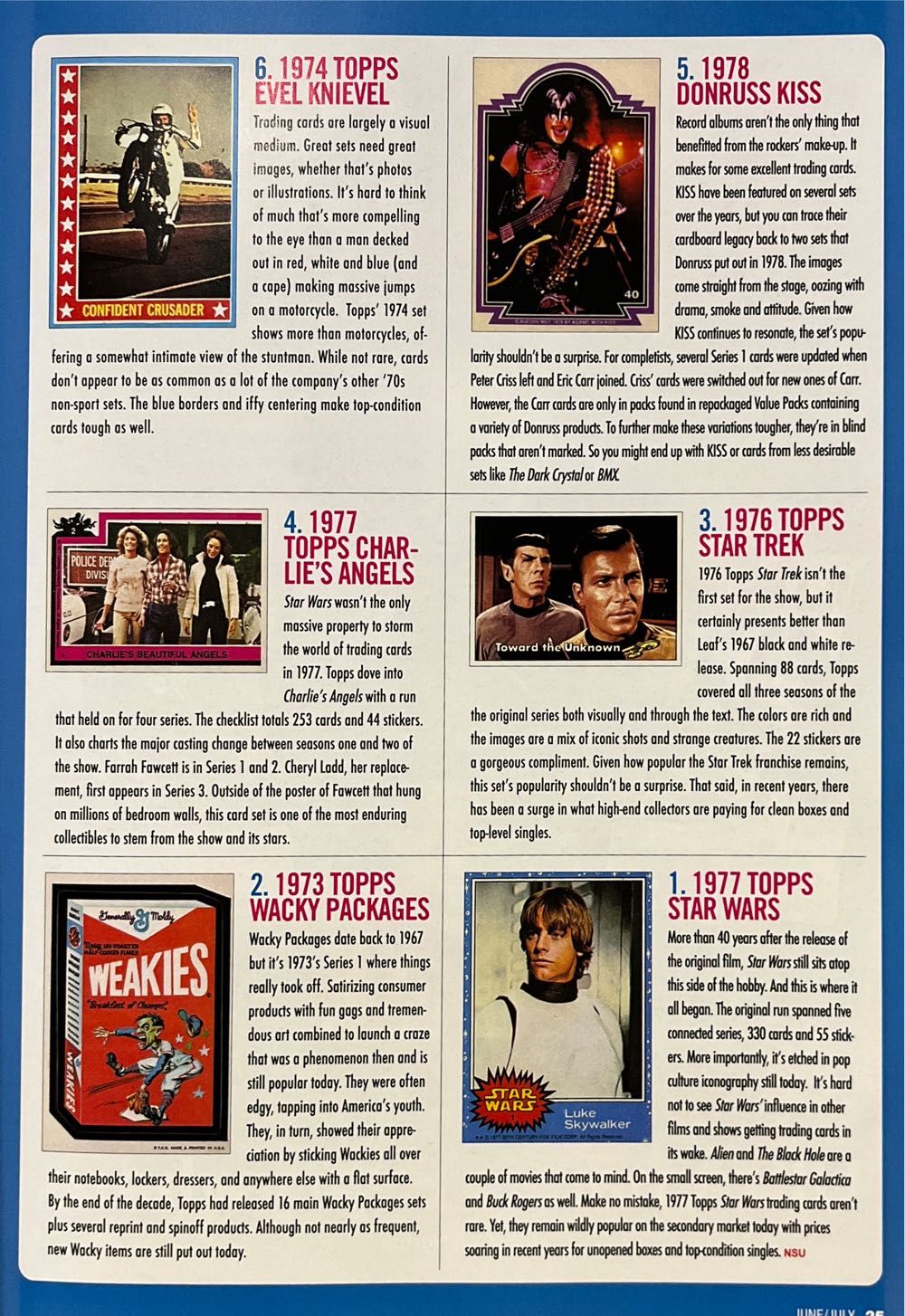 Non-Sport Update Vol. 31 Nr. 3  magazine collectible - Main Image 4