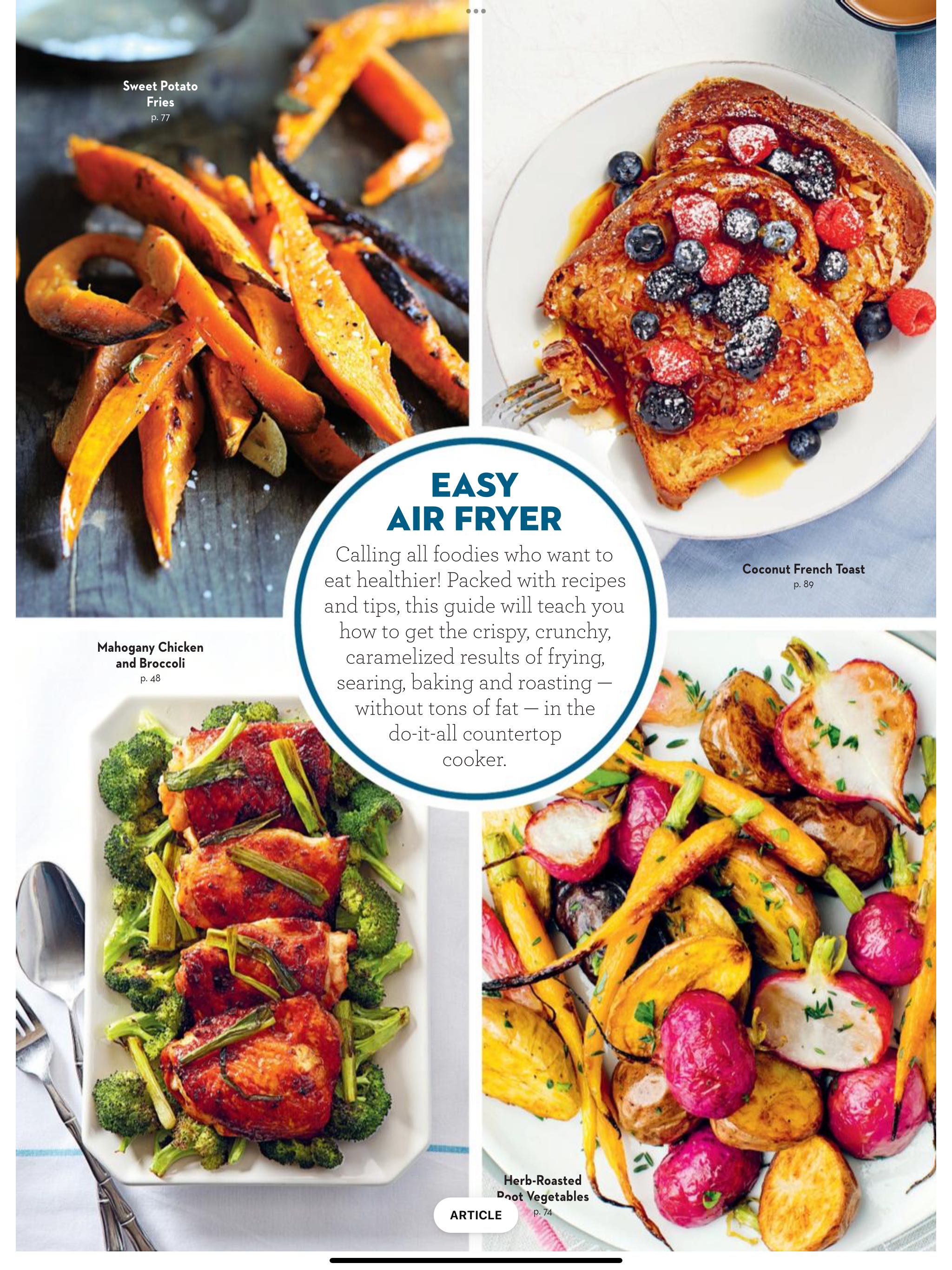 Good Housekeeping Air Fryer  2022 October  (October) magazine collectible - Main Image 2