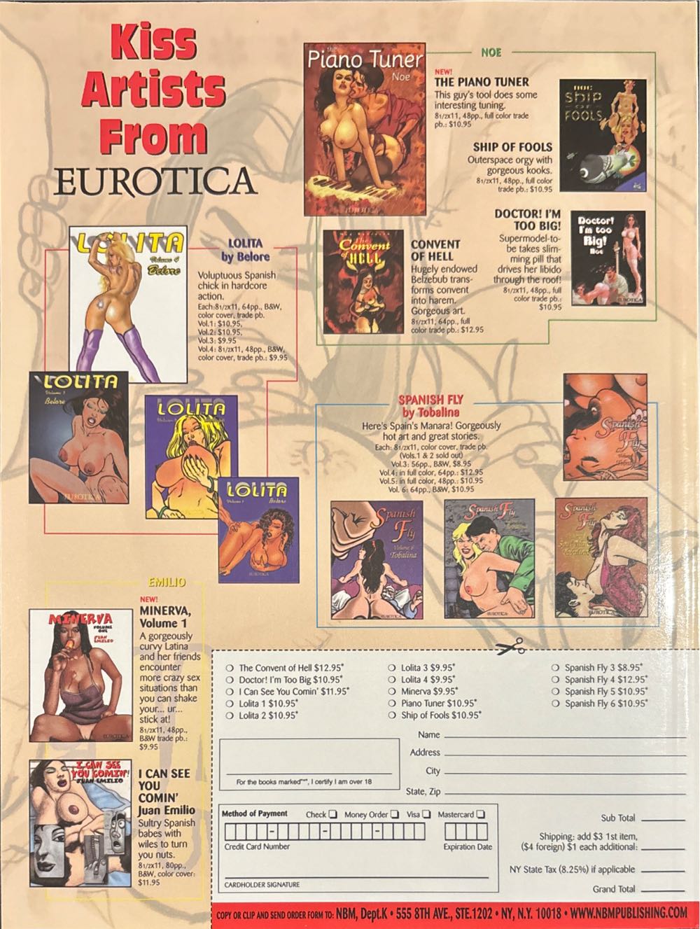 French Kiss Comix #6  magazine collectible - Main Image 2