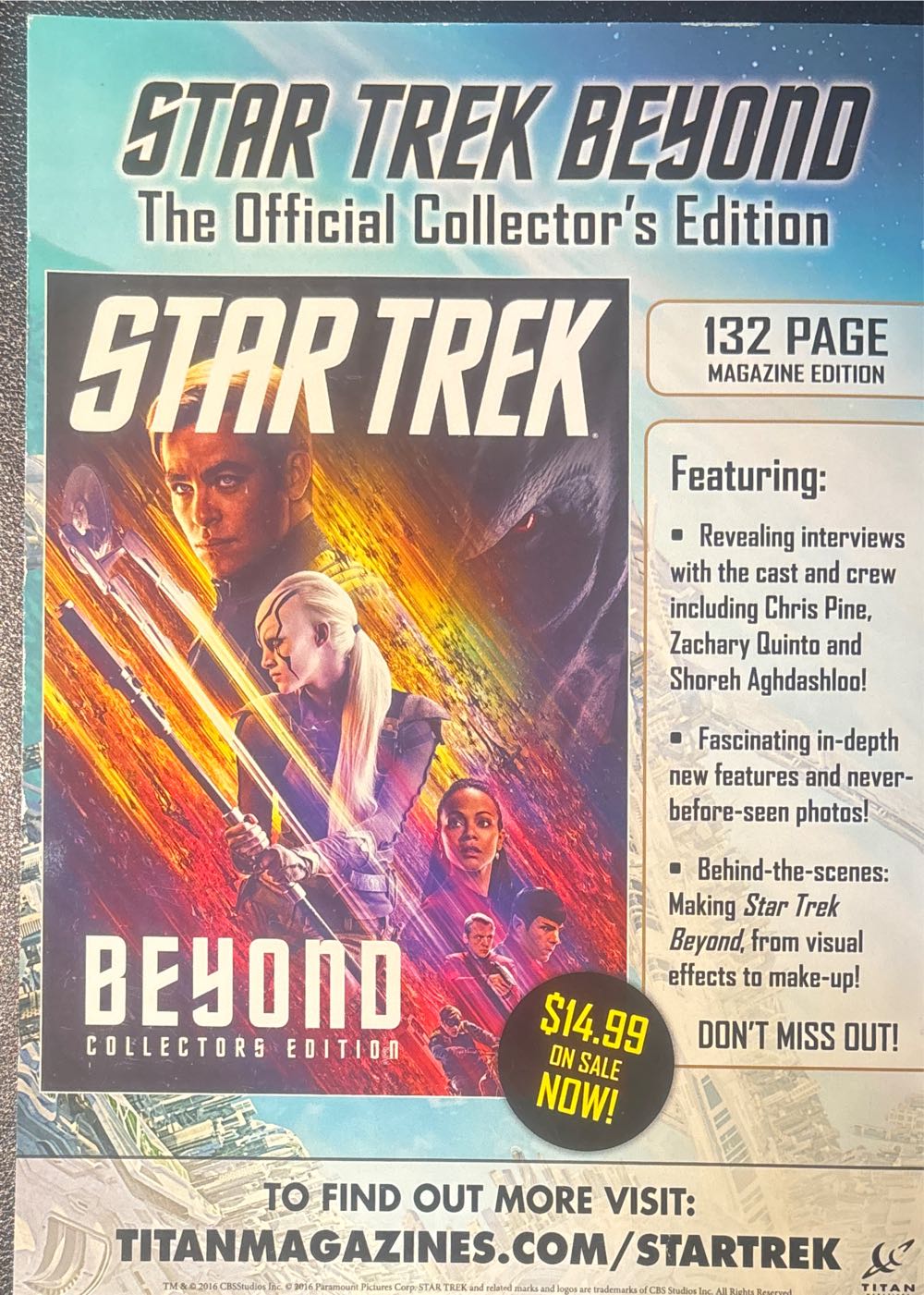 Star Trek Magazine # 59  (December) magazine collectible [Barcode 72527407920959] - Main Image 2