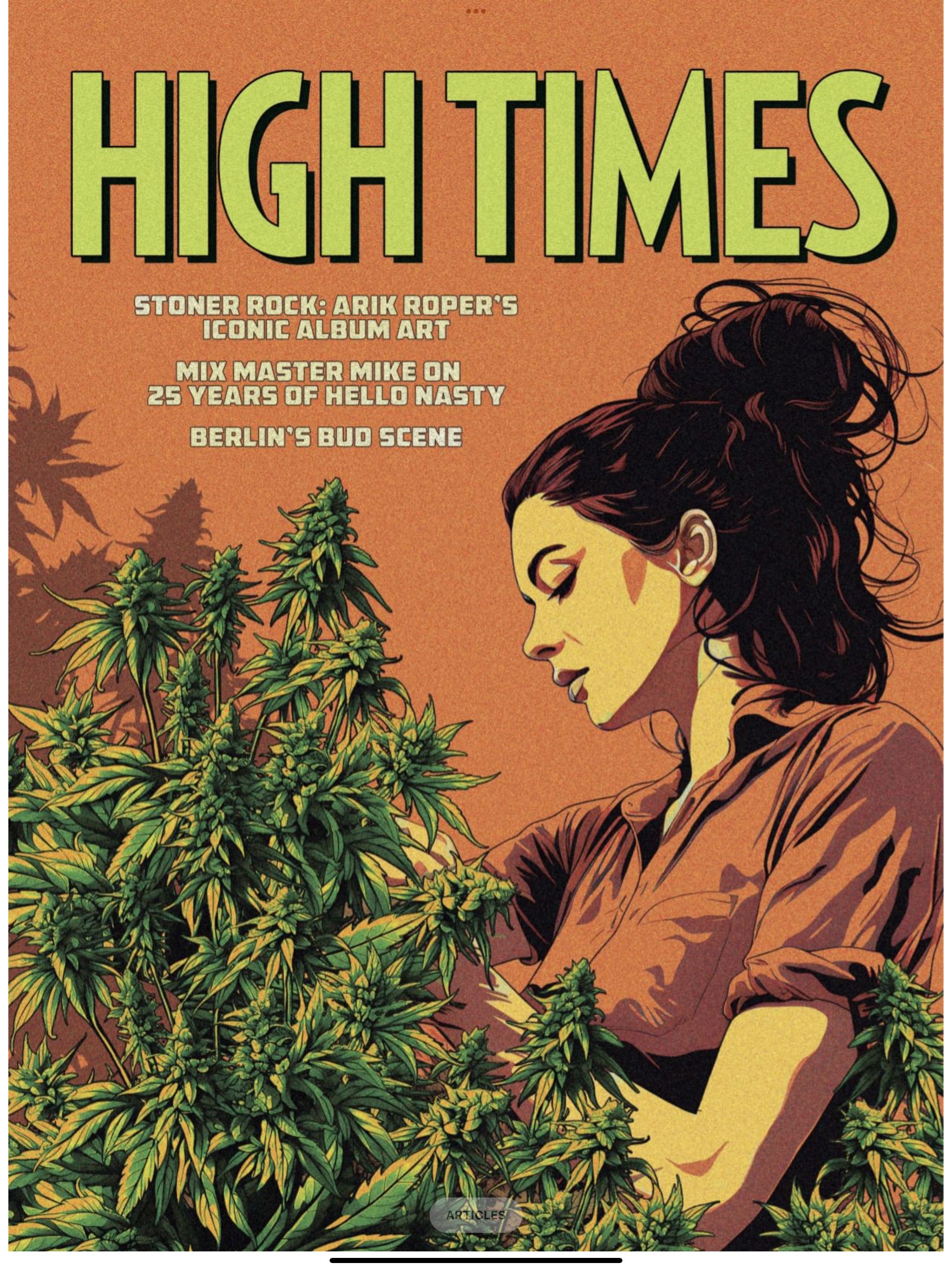 High Times  2024 February  (February) magazine collectible - Main Image 2