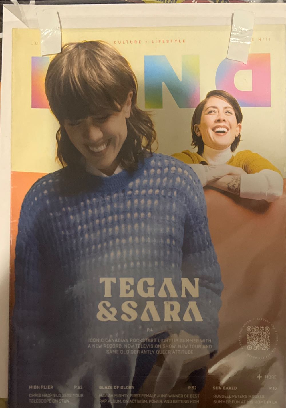 Kind: Tegan And Sara  (June) magazine collectible - Main Image 1