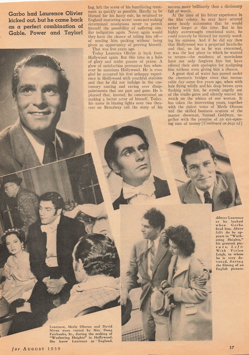 Silver Screen  (August) magazine collectible - Main Image 2