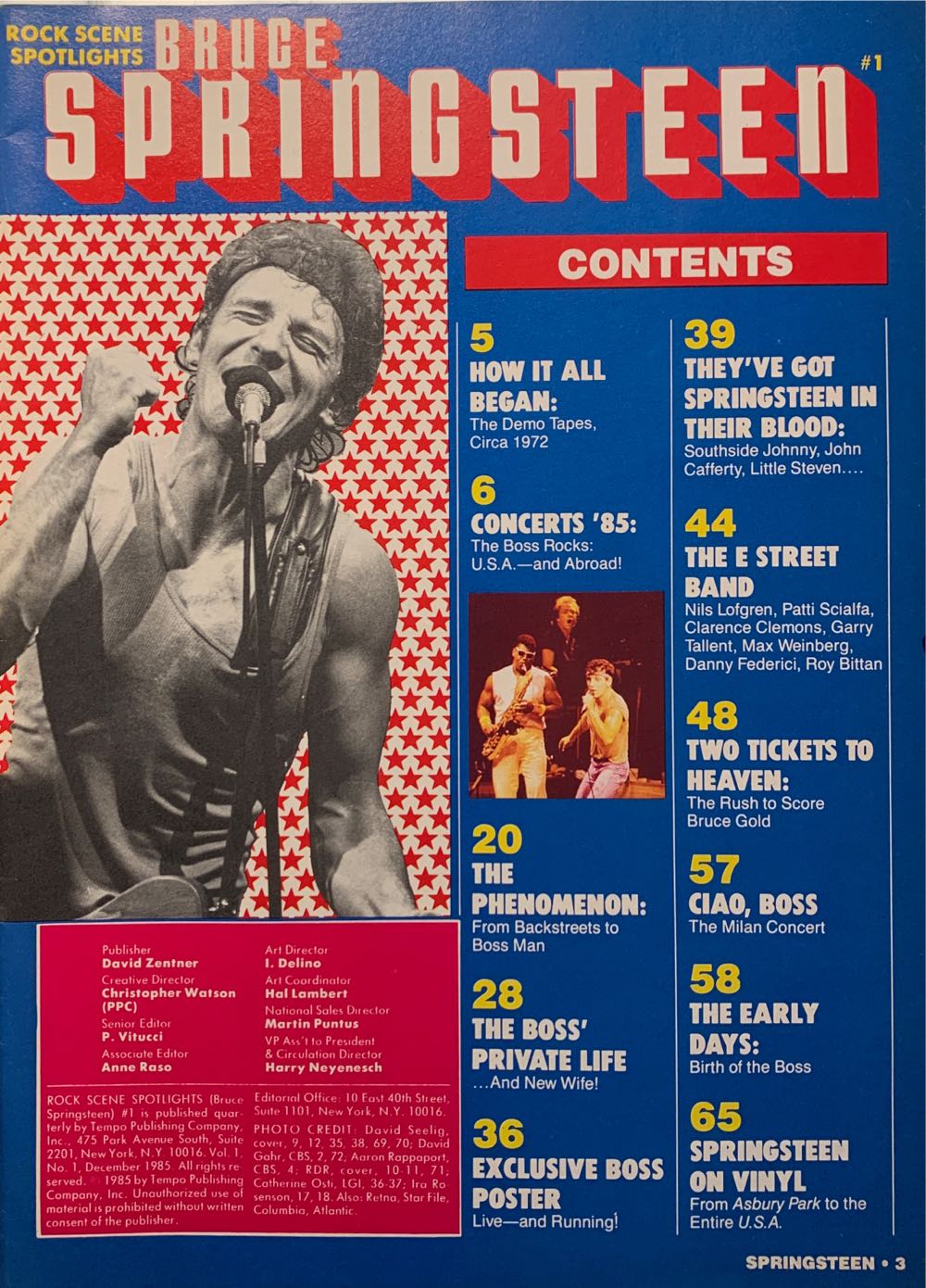 Rock Scene Spotlights  (December) magazine collectible - Main Image 2