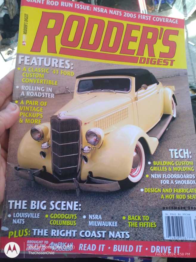 Rodder’s Digest Nsra Nats Ford  (August) magazine collectible [Barcode 071486019657] - Main Image 2