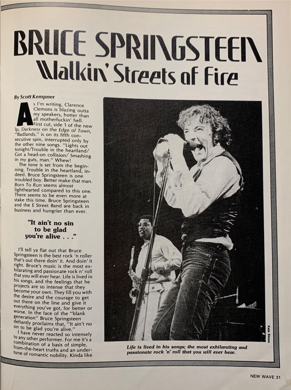 New Wave Rock  (November) magazine collectible - Main Image 2