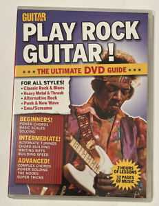 Play Rock Guitar The Ultimate Dvd Guide Andy Aledort  magazine collectible [Barcode 071658041387] - Main Image 1