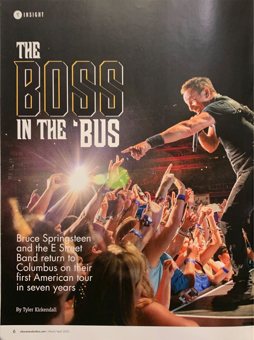  City Scene  (March) magazine collectible - Main Image 2