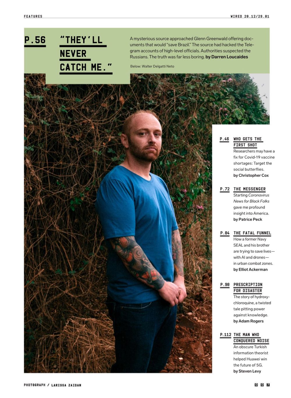 WIRED  (December) magazine collectible [Barcode 07511000008087] - Main Image 3