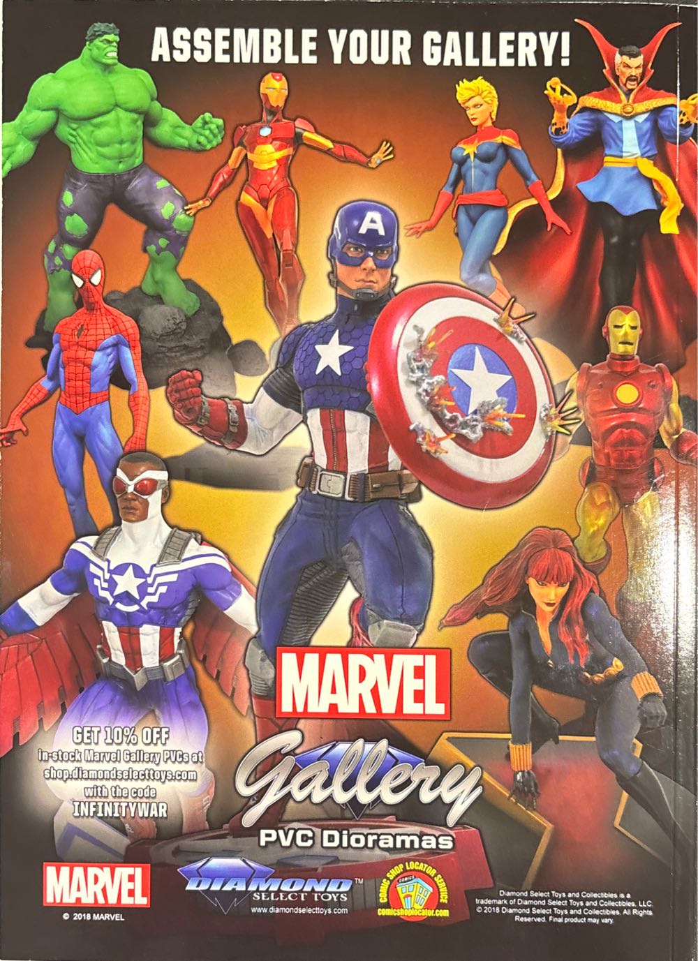 Official Marvel Movie Special: Avengers Infinity War  magazine collectible [Barcode 72527403151181] - Main Image 2