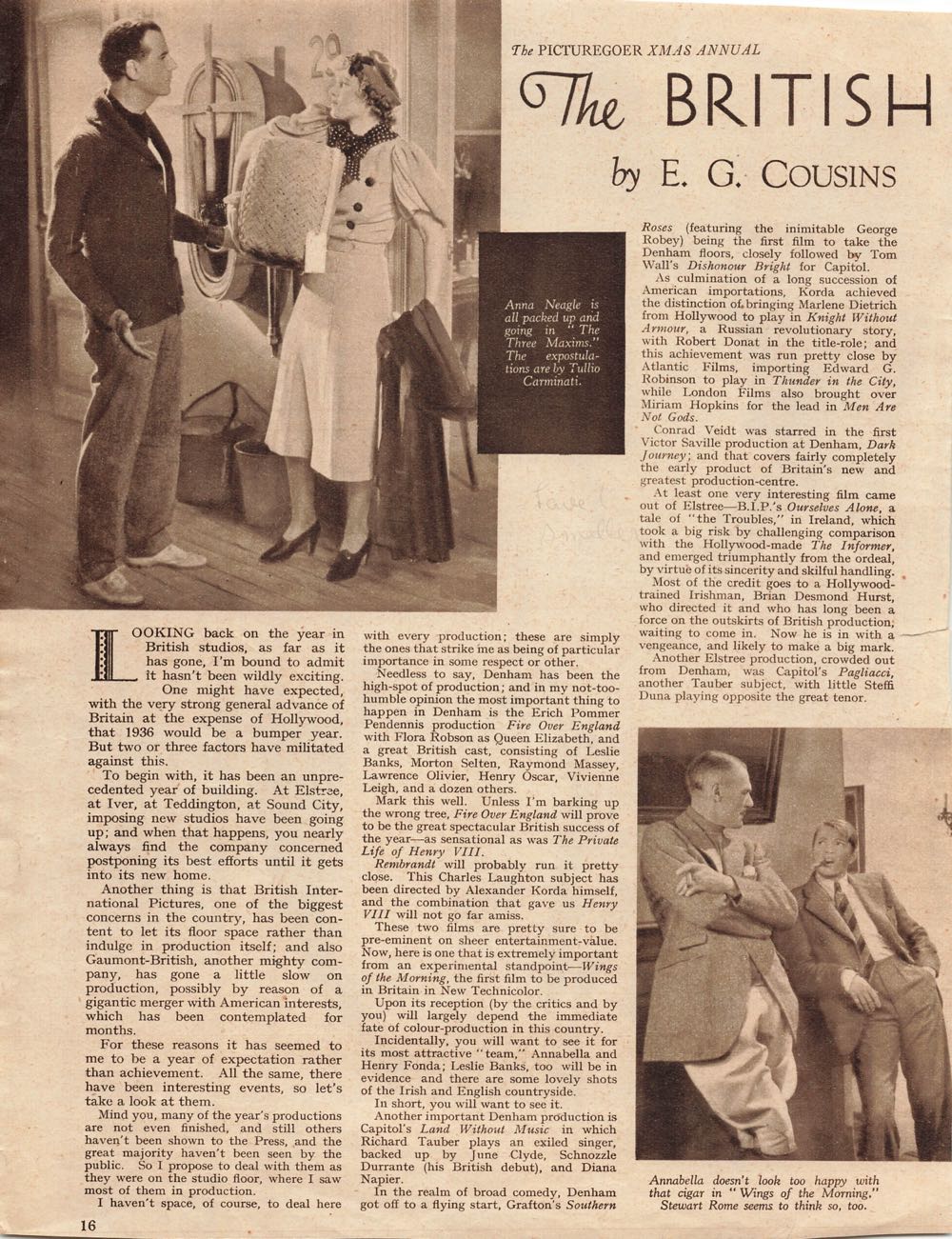 Picturegoer  (December) magazine collectible - Main Image 2