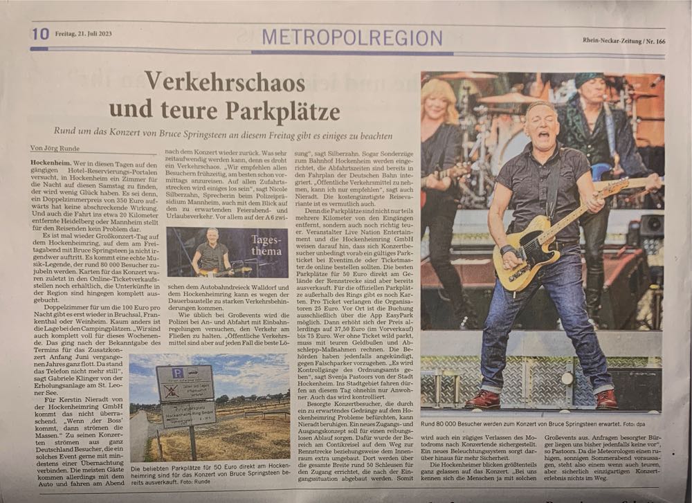 Rhein-Neckar-Zeitung (Heidelberger)  (July) magazine collectible - Main Image 2