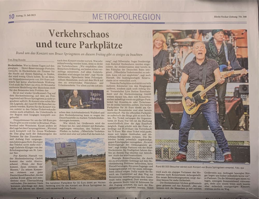 Rhein-Neckar-Zeitung (Bergstrasse/Mannheim)  (July) magazine collectible - Main Image 2