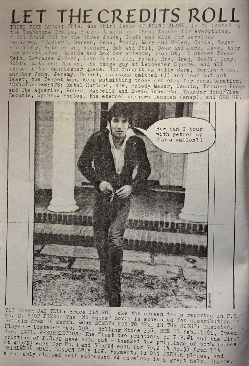 Point Blank  (March) magazine collectible - Main Image 2