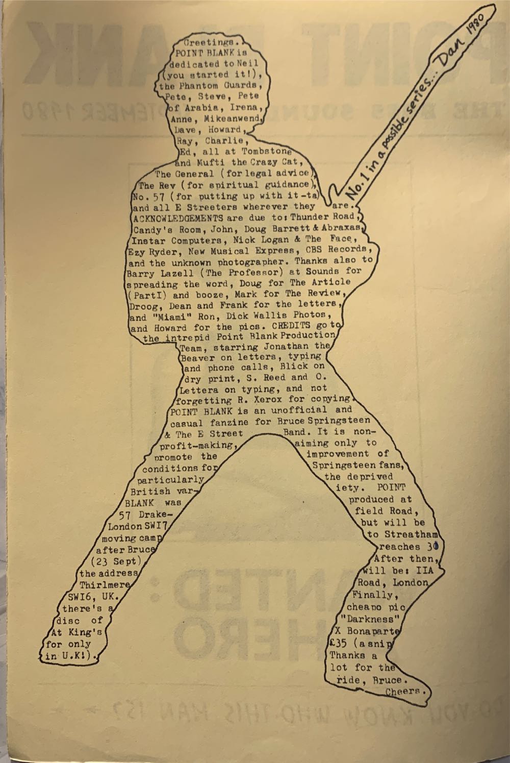 Point Blank  (September) magazine collectible - Main Image 2