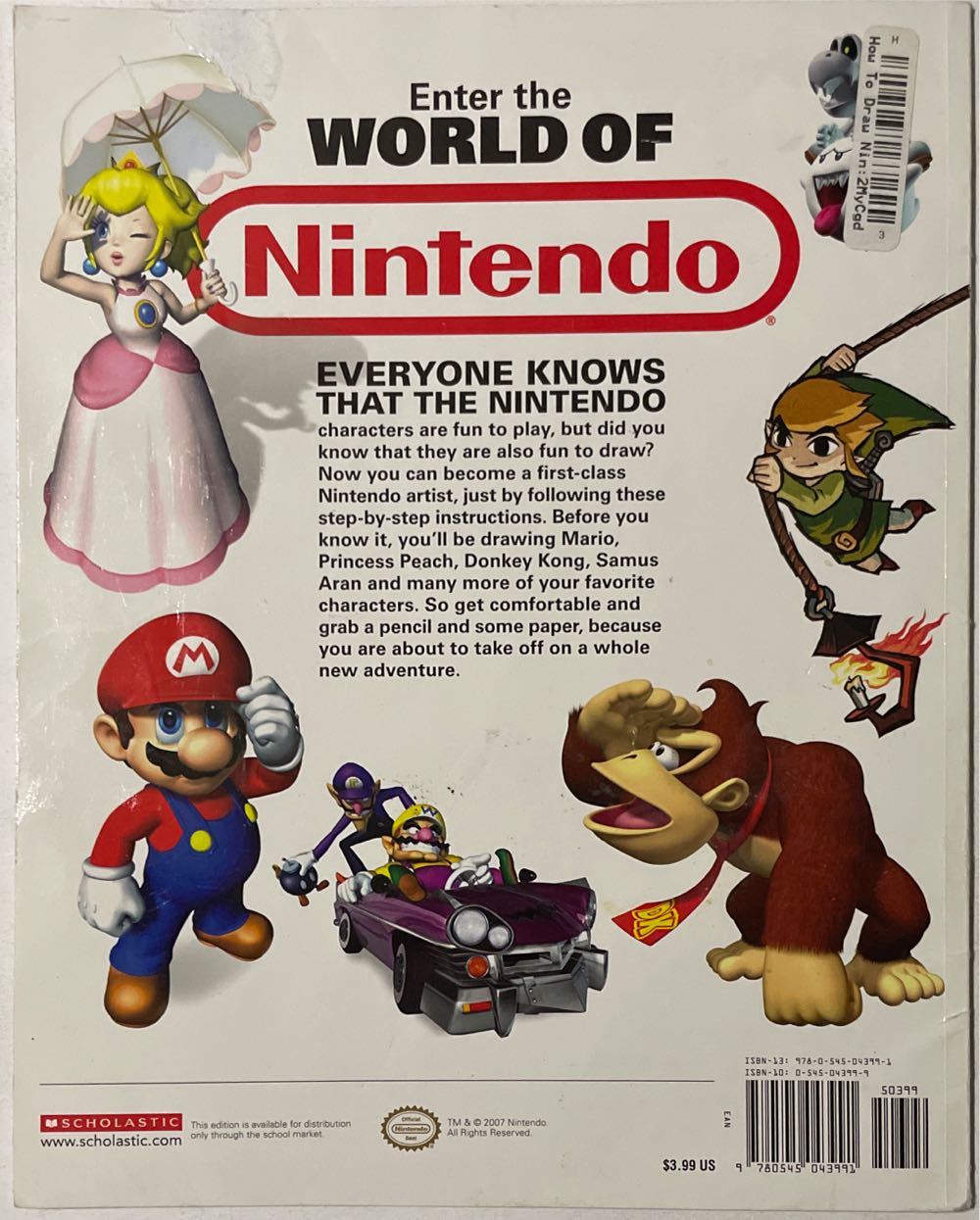 How to Draw Nintendo  magazine collectible [Barcode 978054504399150399] - Main Image 2