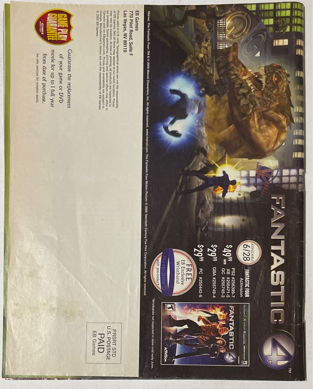 EB Games Ad  (May) magazine collectible - Main Image 2