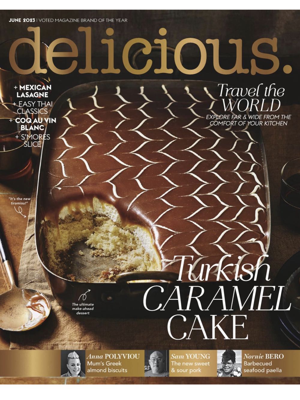 delicious.  2023 June  (June) magazine collectible - Main Image 1