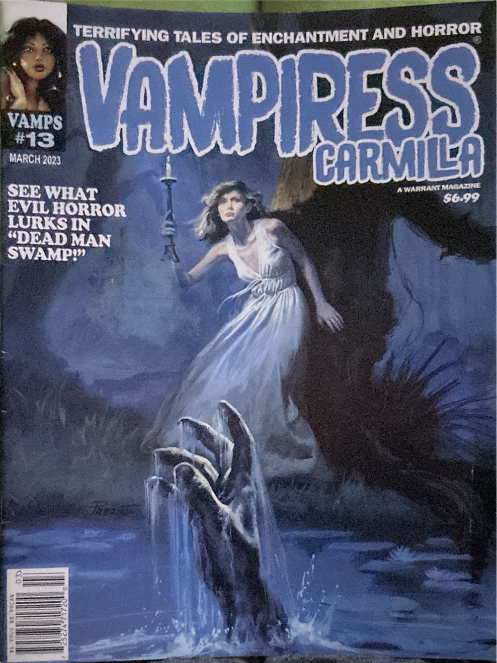 Vampiress Carmilla  (January) magazine collectible [Barcode 72527471720003] - Main Image 1