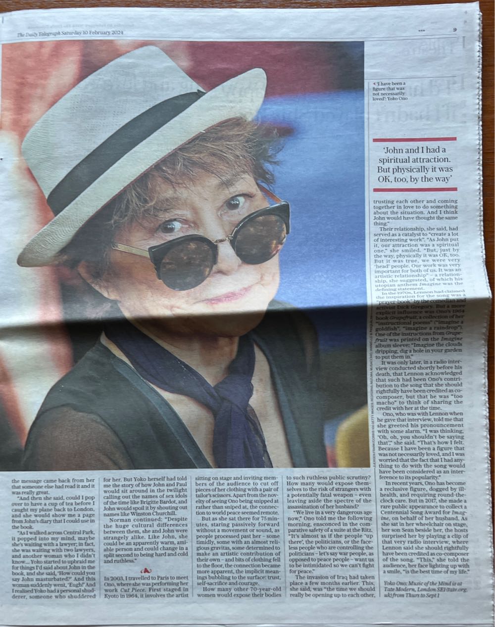 The Daily Telegraph Review My Father Was Rough (Bob Marley)  (February) magazine collectible - Main Image 3