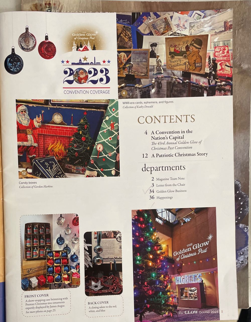 Glow - Vol. 44 - No. 5 - October 2023  (October) magazine collectible - Main Image 2