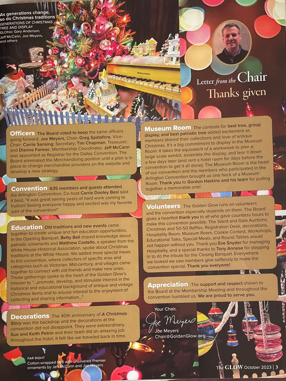 Glow - Vol. 44 - No. 5 - October 2023  (October) magazine collectible - Main Image 3