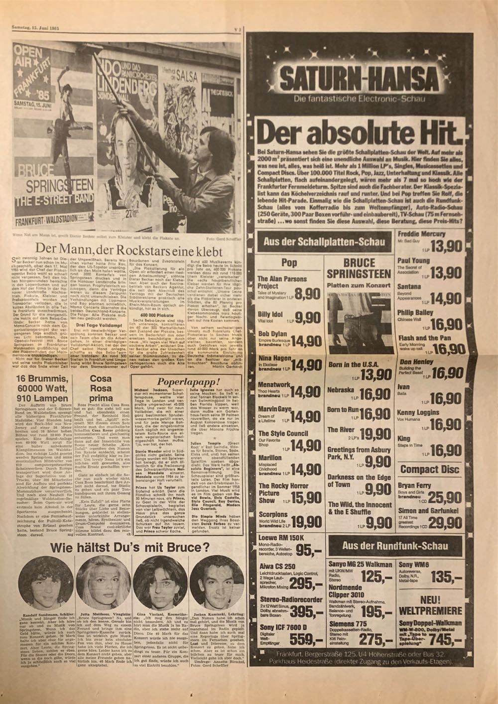 Frankfurter Neue Presse  (June) magazine collectible - Main Image 3