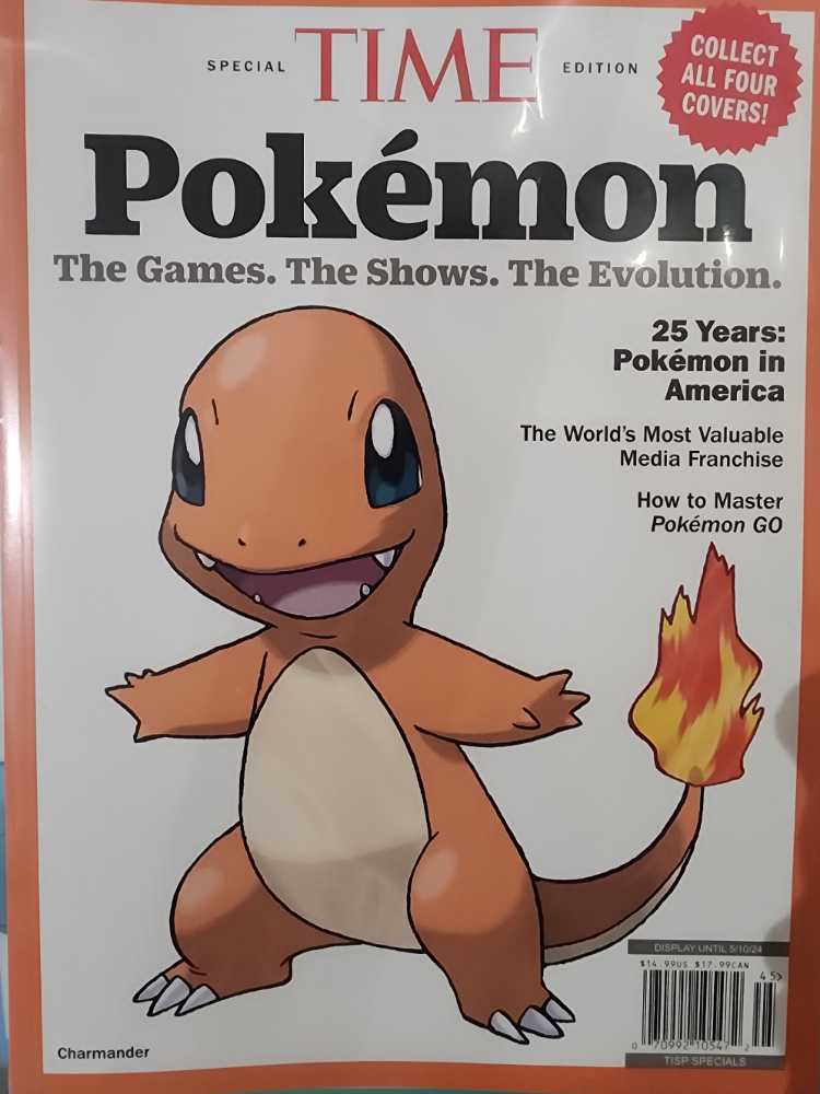 Pokémon Special Time Edition Pikachu  (February) magazine collectible [Barcode 07099210547245] - Main Image 2