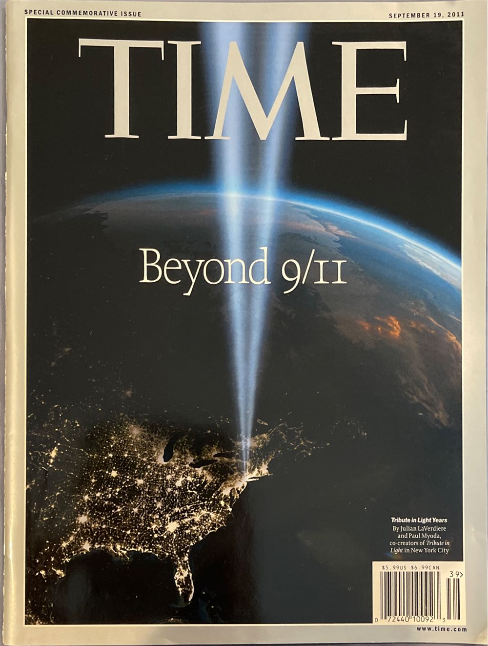 Beyond 9/11  (September) magazine collectible [Barcode 07244010092339] - Main Image 1