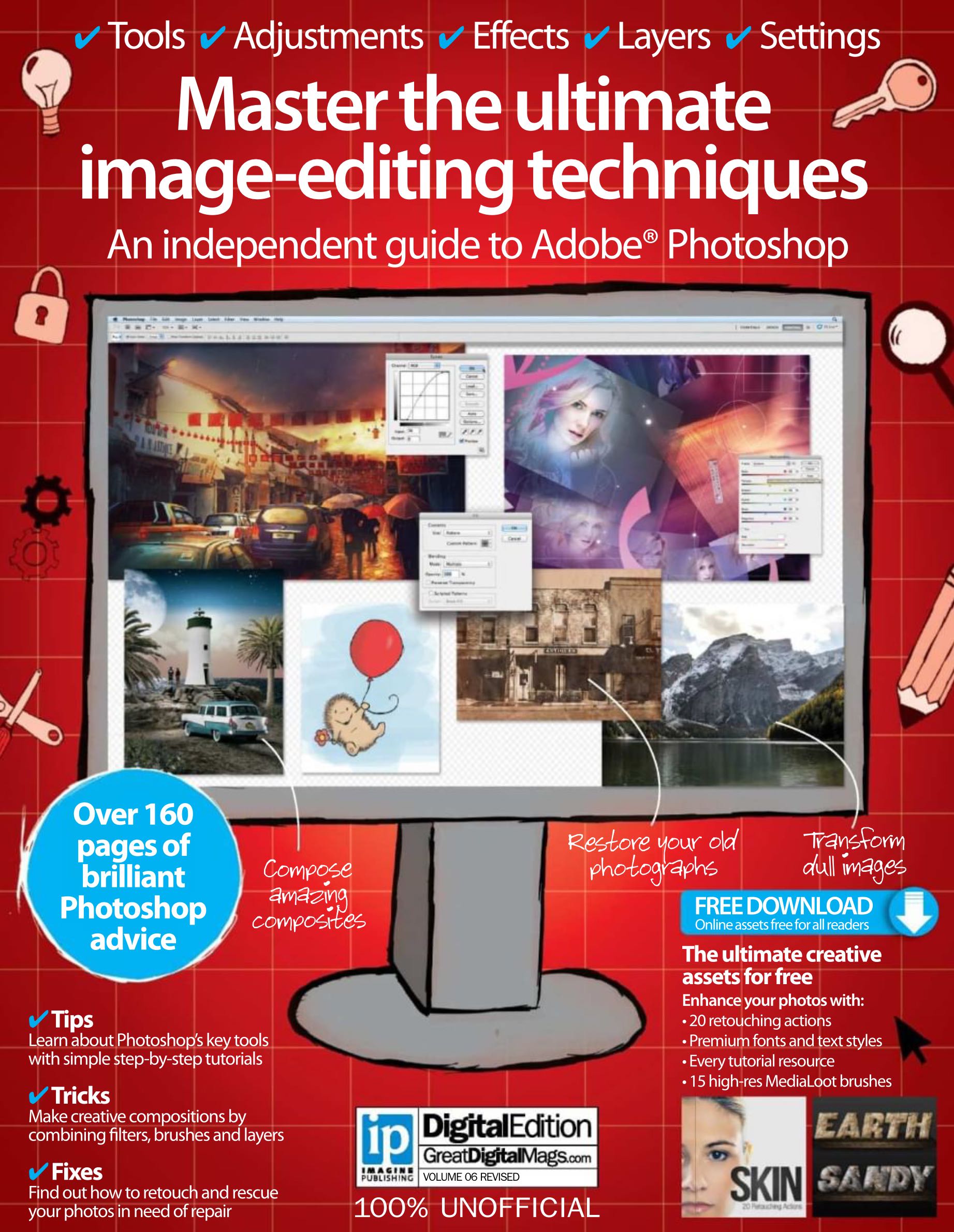 Photoshop Tips, Tricks & Fixes  2014 November  (November) magazine collectible - Main Image 2