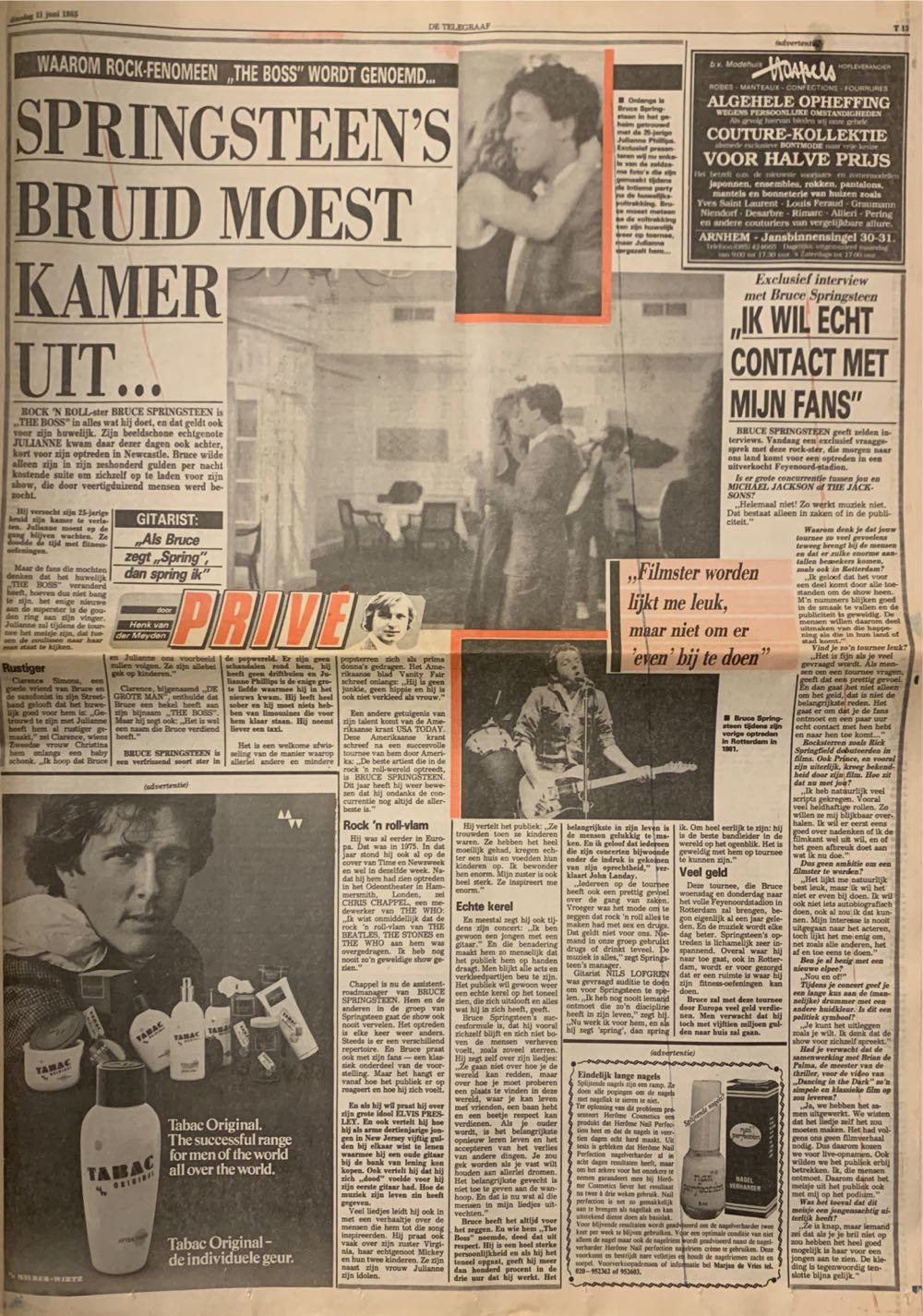 De Telegraaf  (June) magazine collectible - Main Image 2