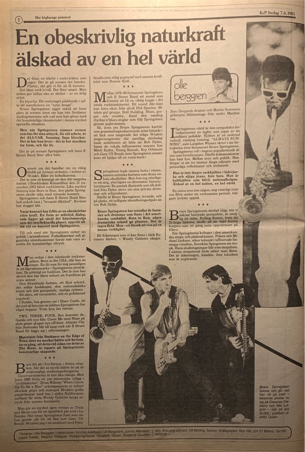 Kvalls Posten  (June) magazine collectible - Main Image 2