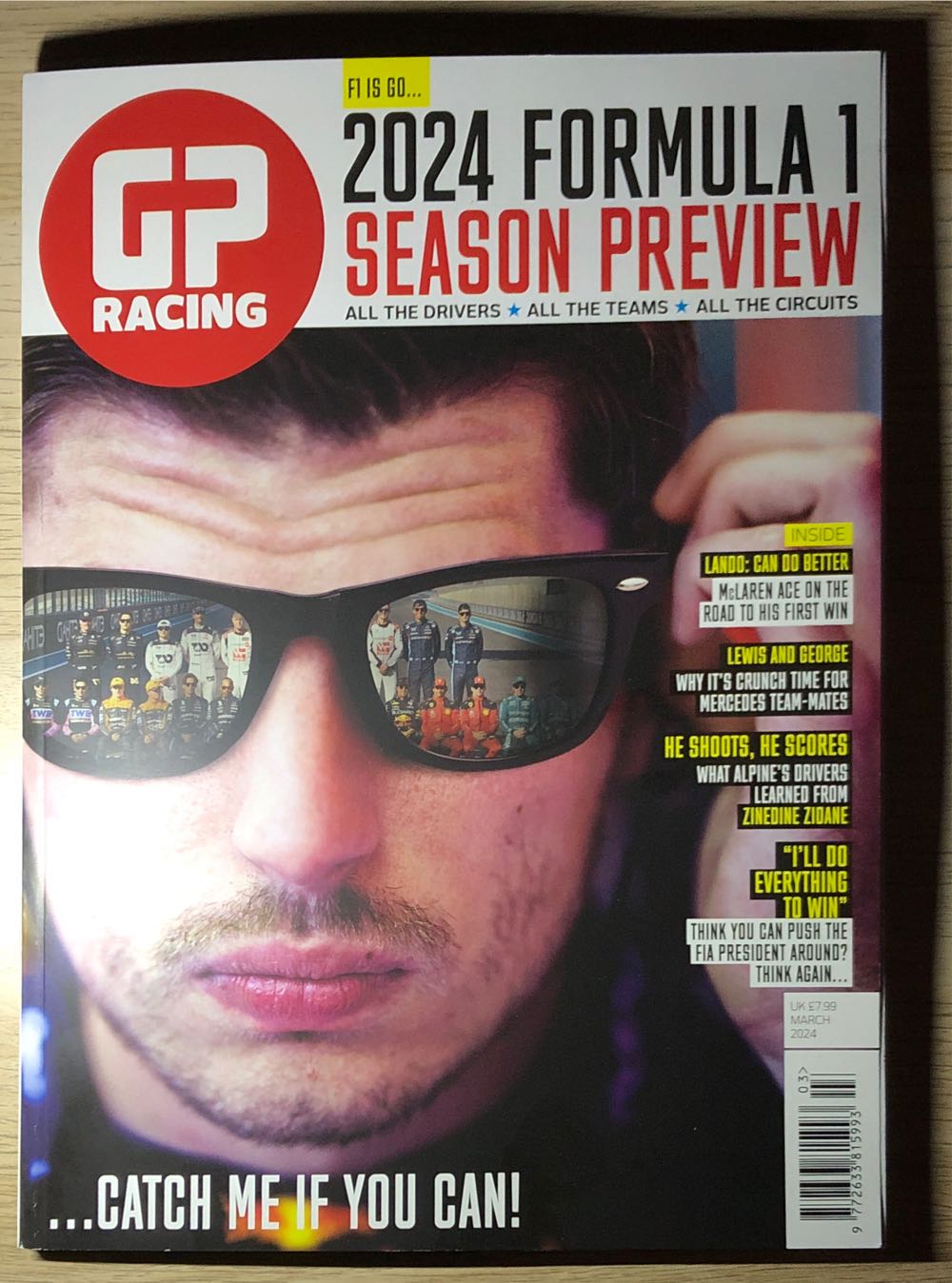 GP RACING 2024 Formula 1 Season Preview  (March) magazine collectible [Barcode 977263381599303] - Main Image 1