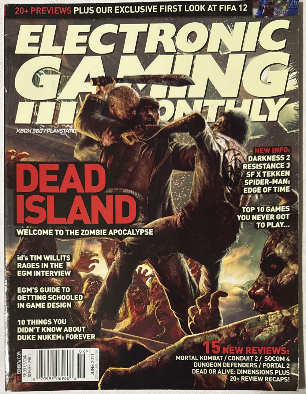 Electronic Gaming Monthly 248  (June) magazine collectible [Barcode 07099206960606] - Main Image 1