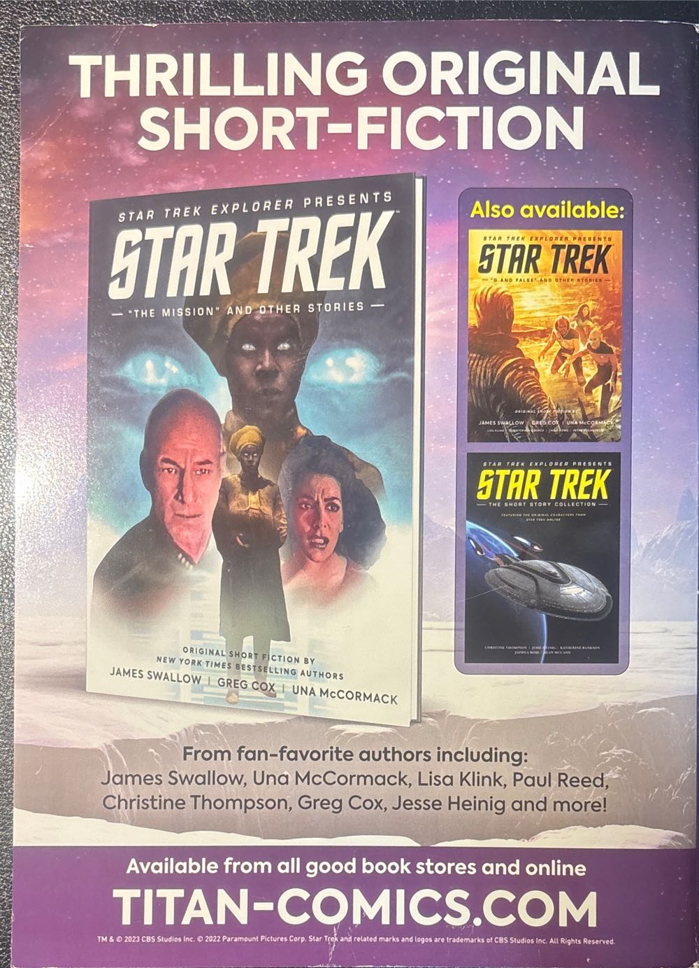 Star Trek Explorer #10  (April) magazine collectible [Barcode 07391701005910] - Main Image 2