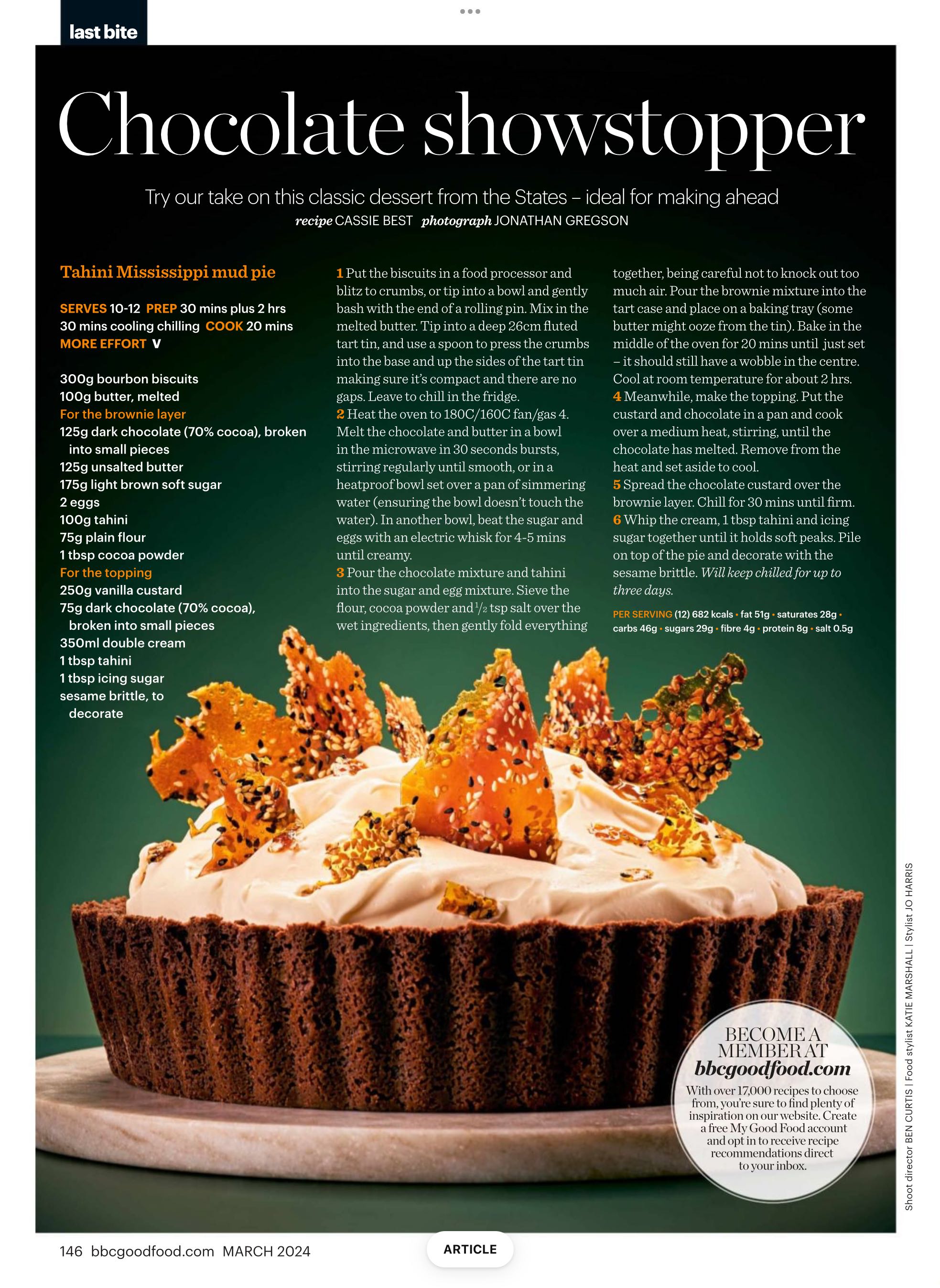 BBC Good Food Magazine  2024 March  (March) magazine collectible - Main Image 2