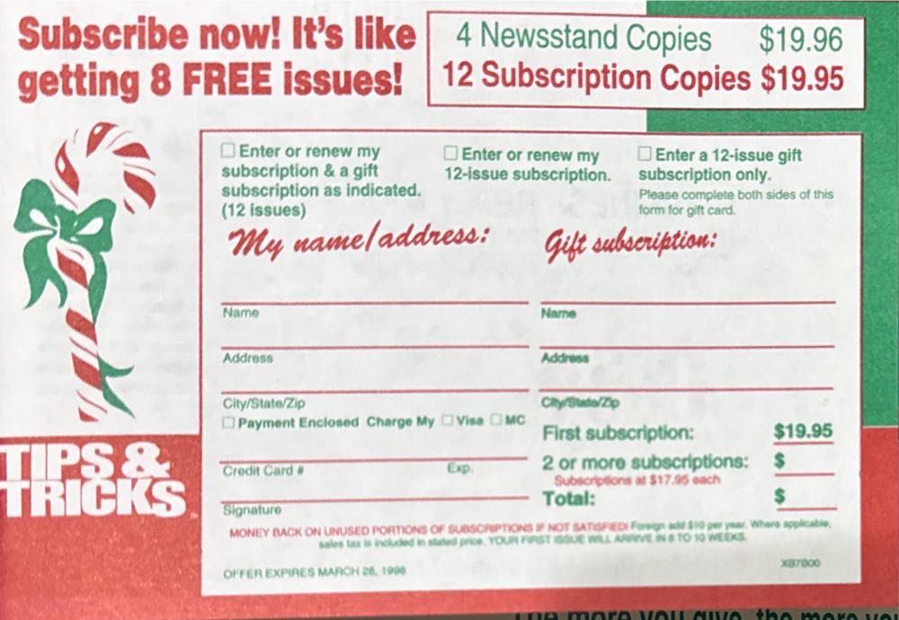 Tips & Tricks 33  (November) magazine collectible [Barcode 01210000882411] - Main Image 3