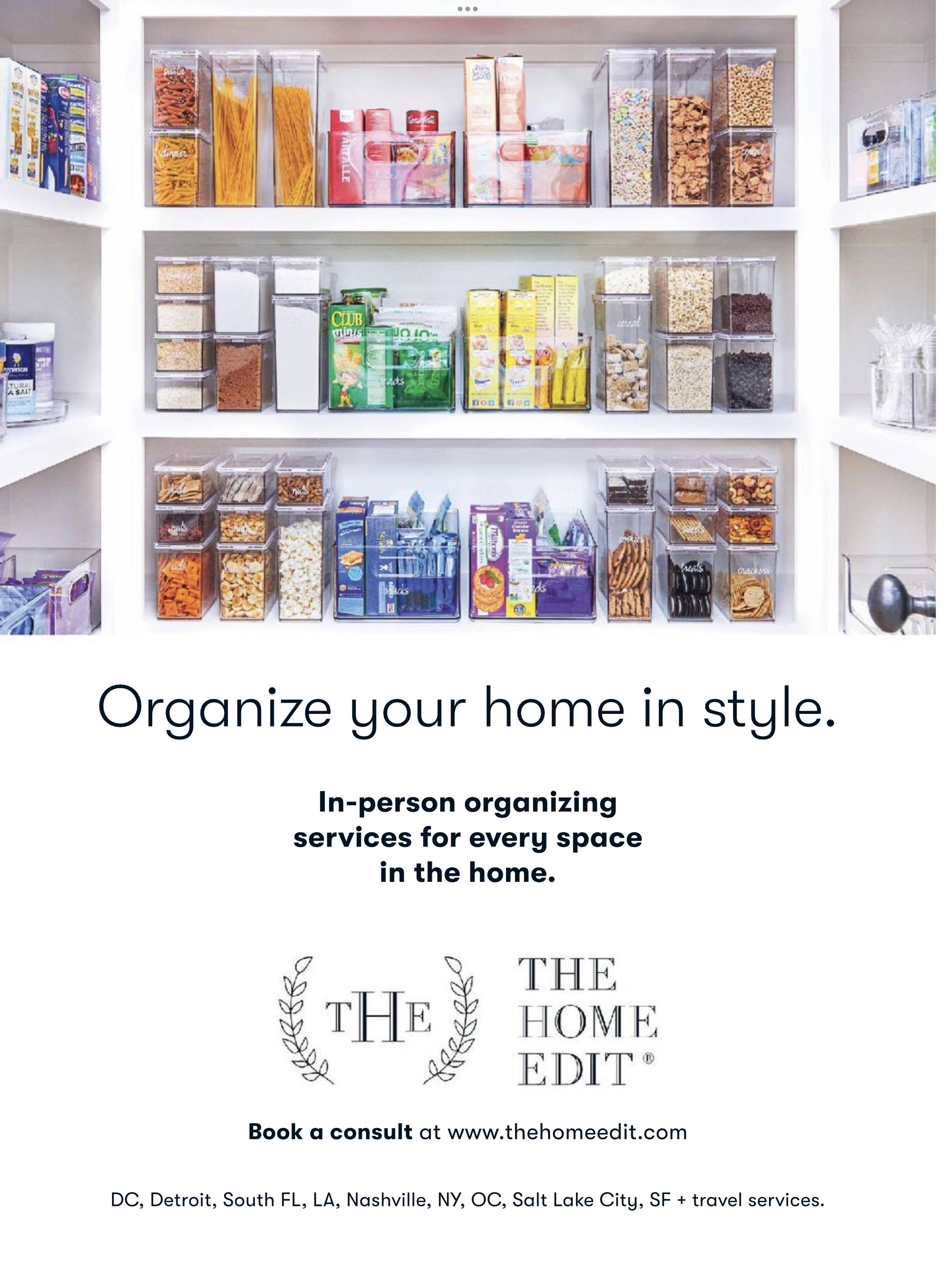 The Home Edit   Spring 2022  (March) magazine collectible - Main Image 2