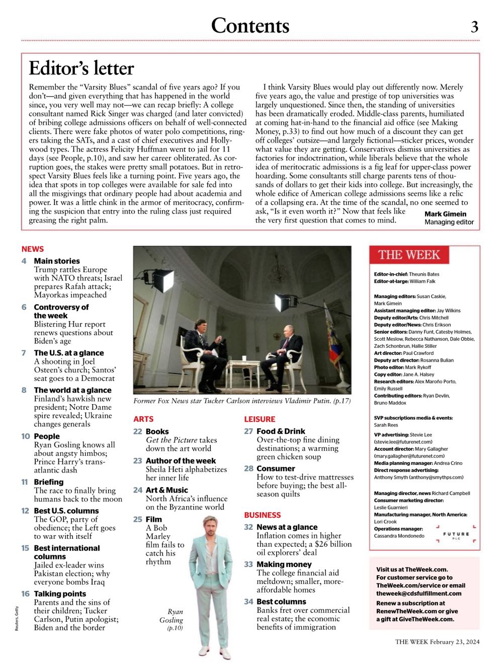 The Week  (February) magazine collectible - Main Image 2