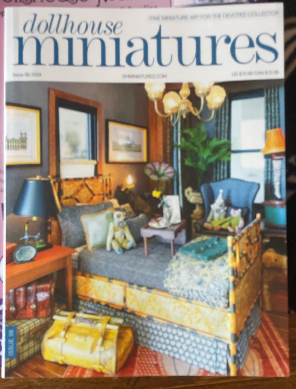DOLLHOUSE Miniatures (March) magazine collectible - Main Image 1