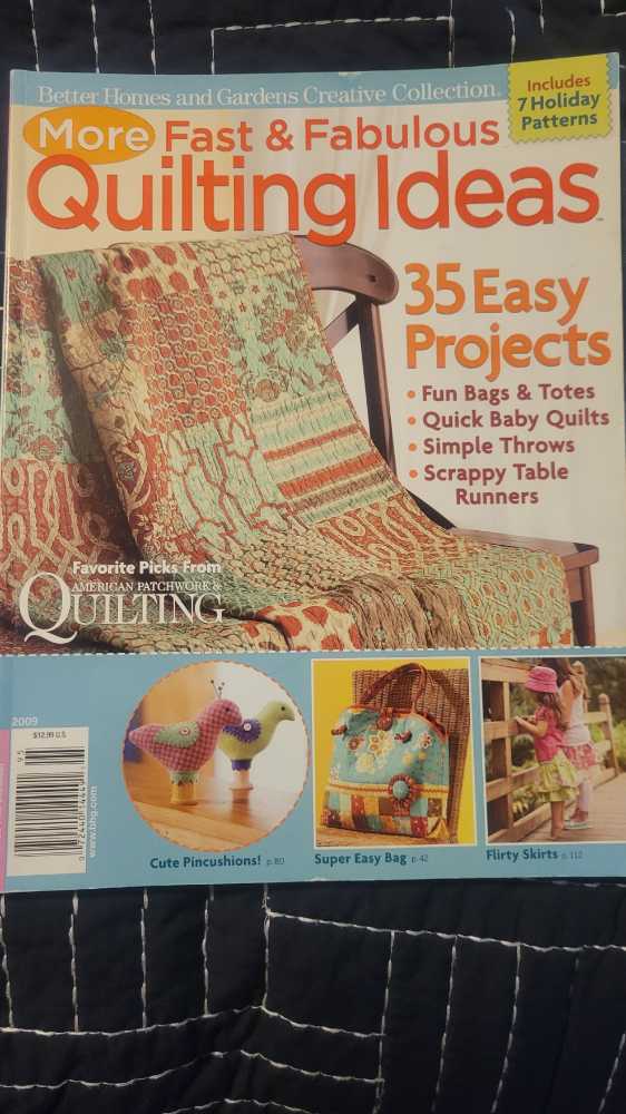 More Fast And Fabulous Quilting Ideas  magazine collectible [Barcode 07244014449195] - Main Image 1