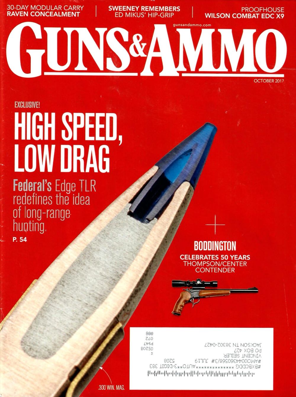 Guns & Ammo (October) magazine collectible - Main Image 1