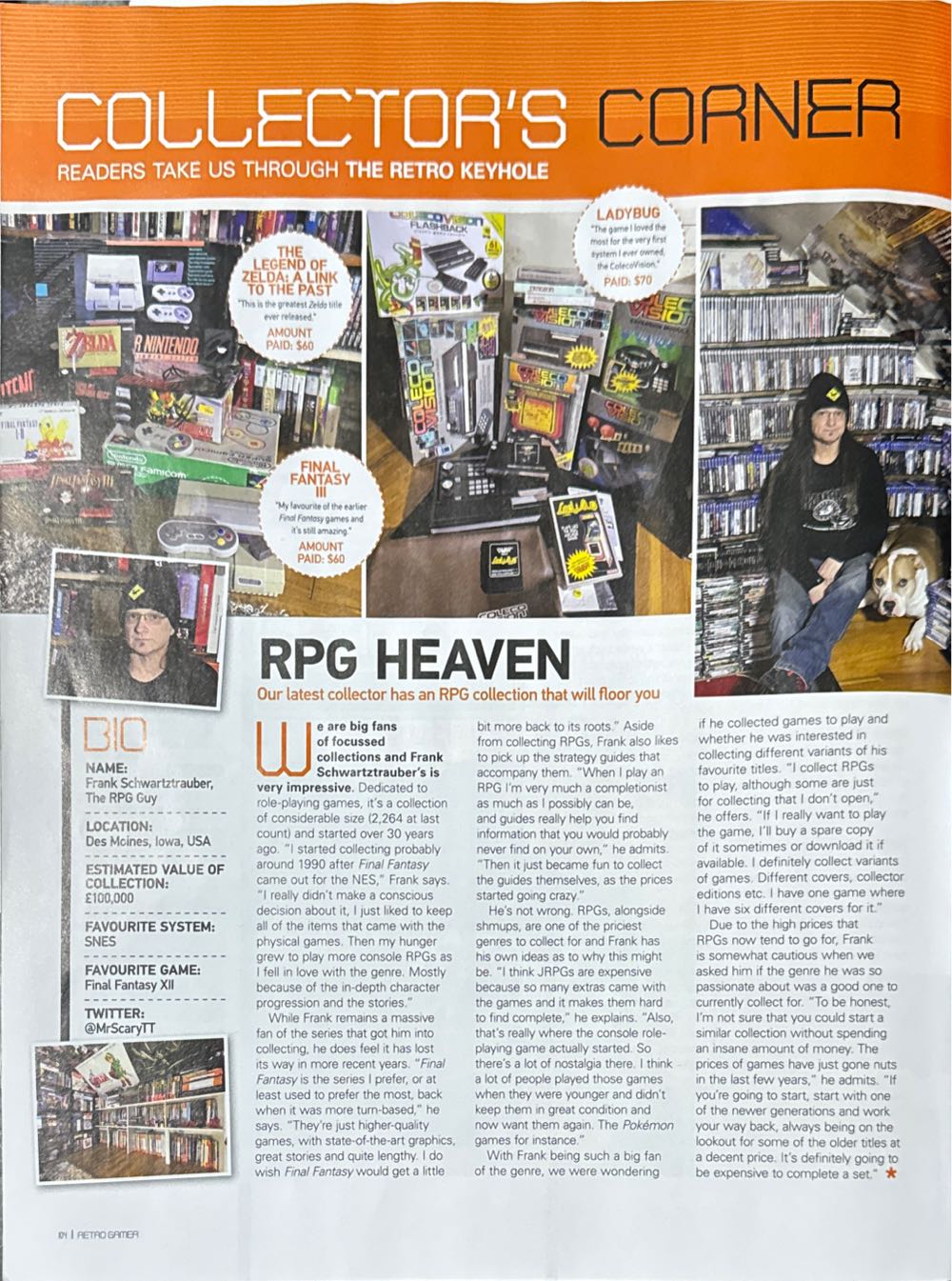 Retro Gamer 245 (Frank Issue -Subscriber Cover)  magazine collectible - Main Image 3