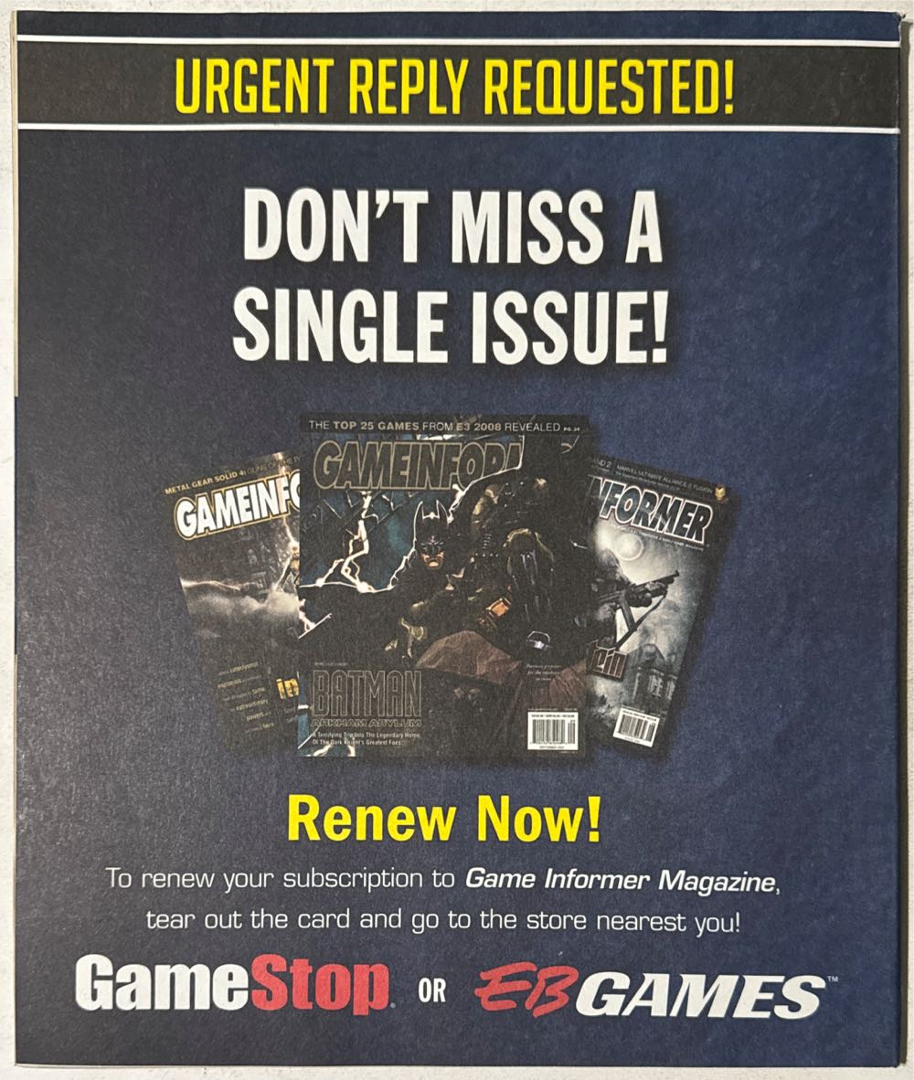 Game Informer 186  (October) magazine collectible [Barcode 07148601864310] - Main Image 2