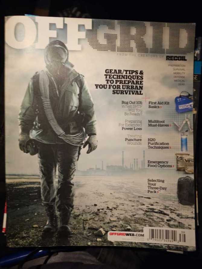 OffGrid  (August) magazine collectible [Barcode 079025349692] - Main Image 1
