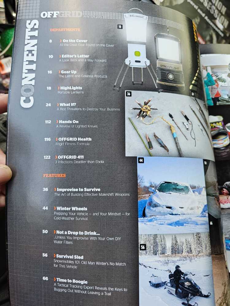 OffGrid  (February) magazine collectible [Barcode 07148601549920] - Main Image 2