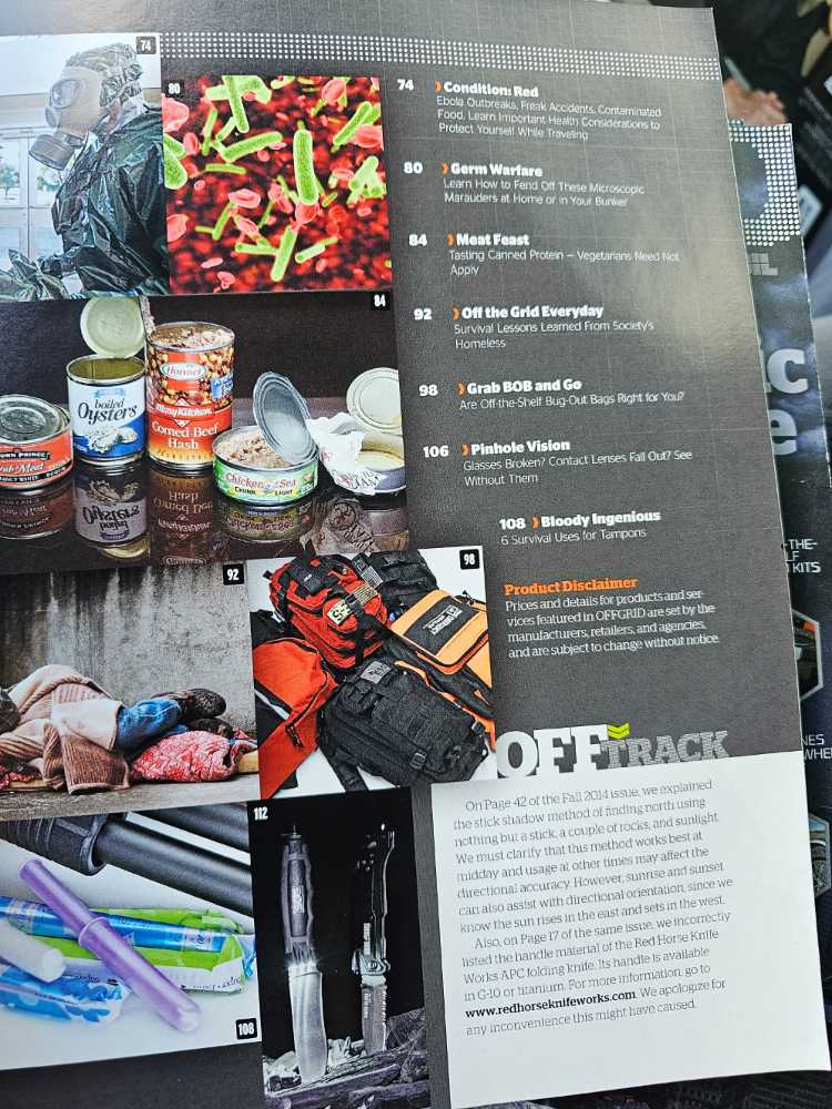 OffGrid  (February) magazine collectible [Barcode 07148601549920] - Main Image 3