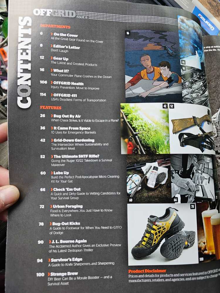 OffGrid  (July) magazine collectible [Barcode 07148601549908] - Main Image 2